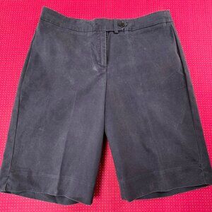 Jones New York Signature black Bermuda shorts – stretch – SIZE 12